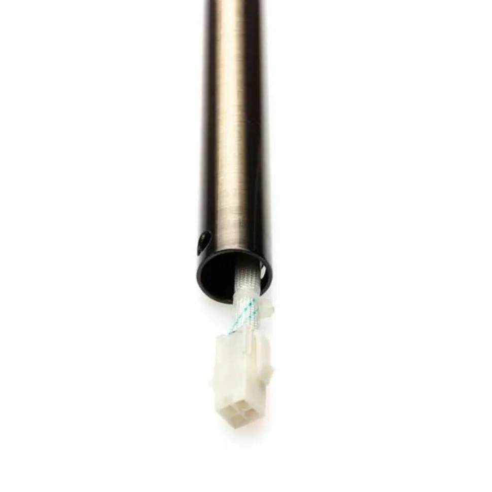 Forlængelsesstang 46 cm, antik messing