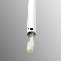 Forlængelsesstang 46 cm, hvid