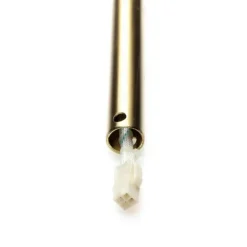 Forlængelsesstang 46 cm, silkemat messing