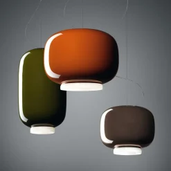 Foscarini Chouchin 3 LED-hængelampe, grå