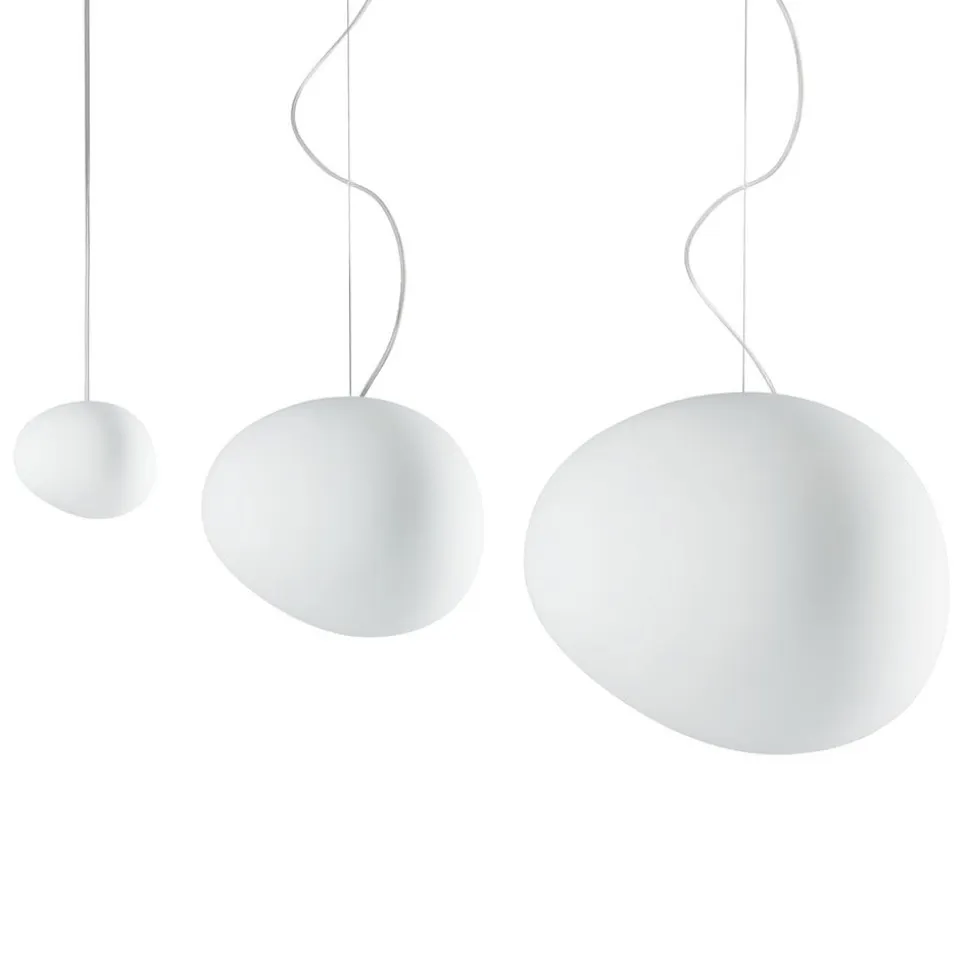 Foscarini Gregg piccola hængelampe, hvid