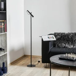 Foscarini Magneto LED-gulvlampe, sort