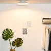 Foskal LED-loftslampe i hvid, Ø 34,5 cm