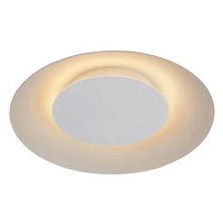 Foskal LED-loftslampe i hvid, Ø 34,5 cm