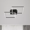 Frame LED-loftlampe, 2 lyskilder, Switch dim, sort
