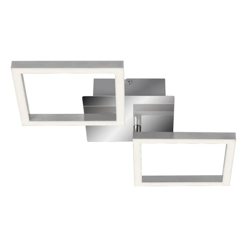 Frame LED-loftslampe, 3.000 K, krom