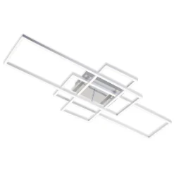 Frame loftlampe, rektangel, 3 lk., CCT, aluminium