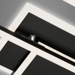 Frame S LED-loftlampe CCT 110x24,8 cm sort