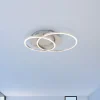 Frames LED-loftlampe, 2 ringe, kan drejes