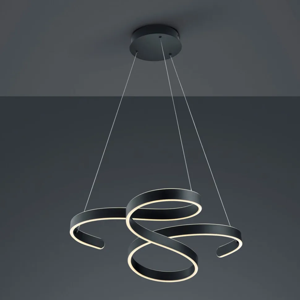 Francis LED-pendellampe, antracit