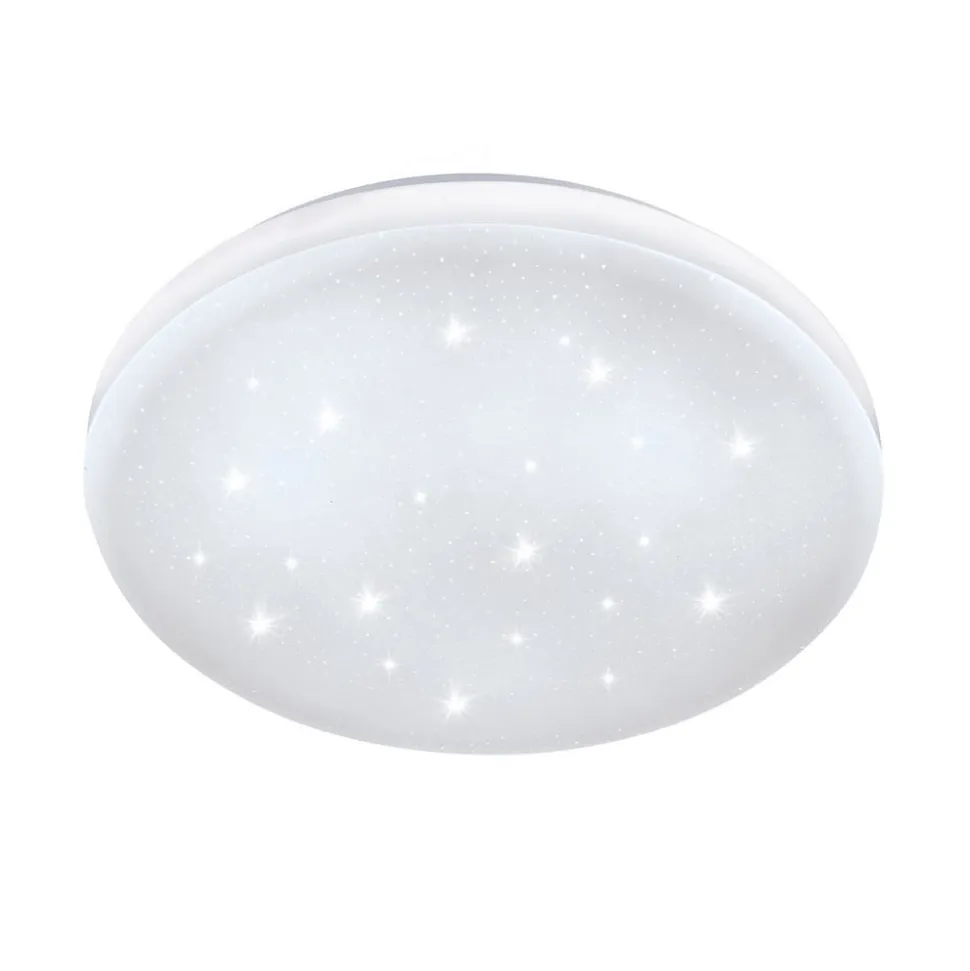 Frania-S LED-loftlampe med krystaleffekt, Ø 33 cm