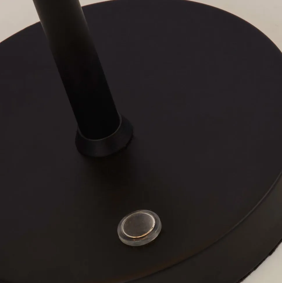 Frisbee LED-bordlampe med glasskærm