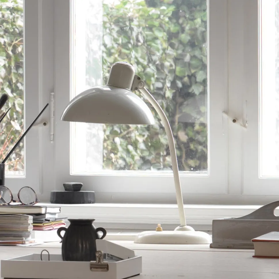FRITZ HANSEN Kaiser Idell 6556-T, blank hvid