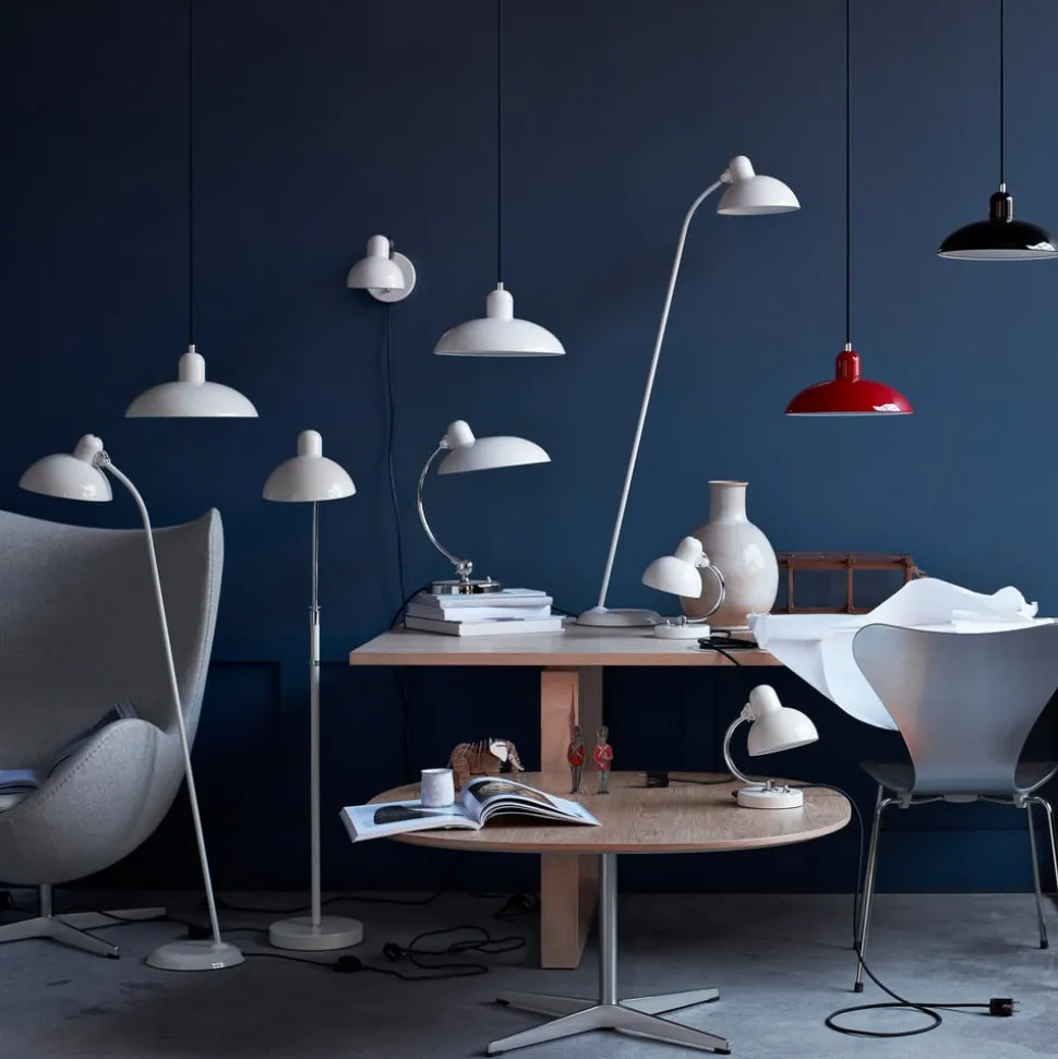 FRITZ HANSEN Kaiser Idell 6556-T, blank hvid