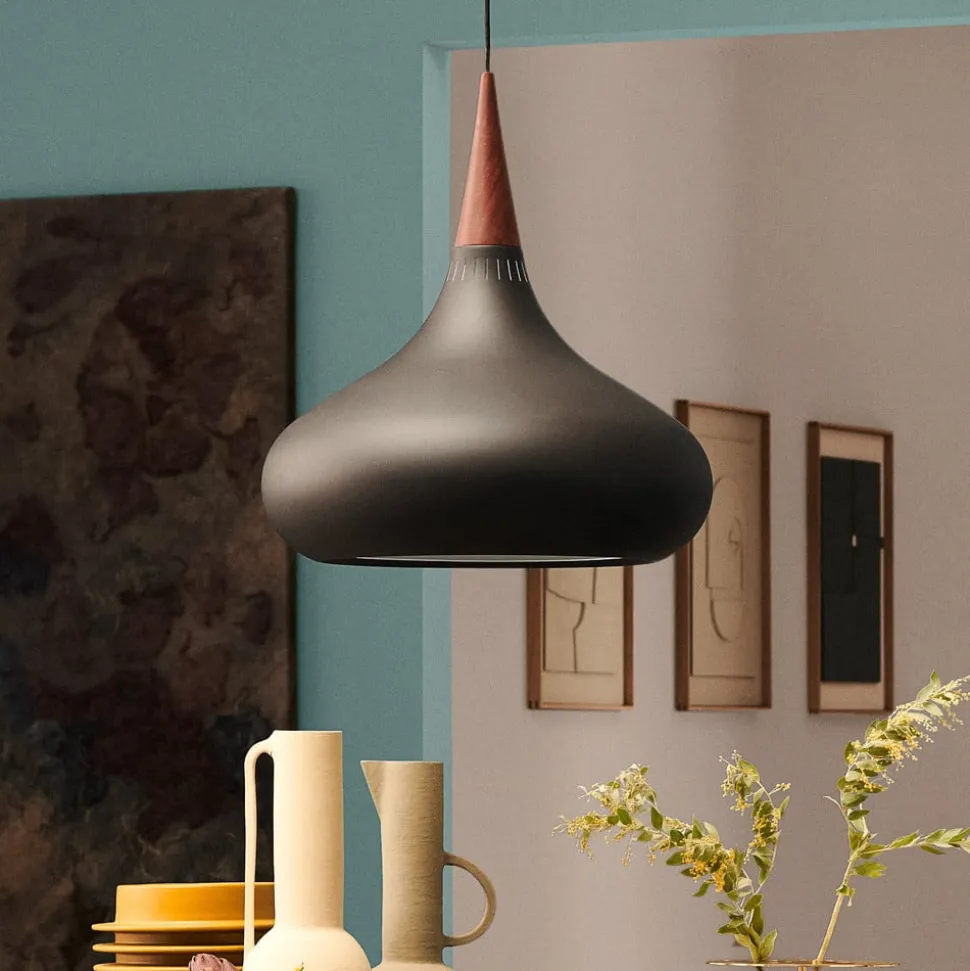 FRITZ HANSEN Orient P2 Pendul sort/rose Ø 34cm