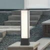 Fuerte LED-sokkellampe, antracit, aluminium, IP54