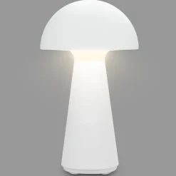 Fungo LED-bordlampe, genopladelig, hvid