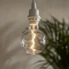 G95 LED-globe E27 1 W 2.200 K med filament-look
