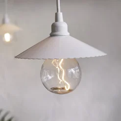 G95 LED-globe E27 1 W 2.200 K med filament-look