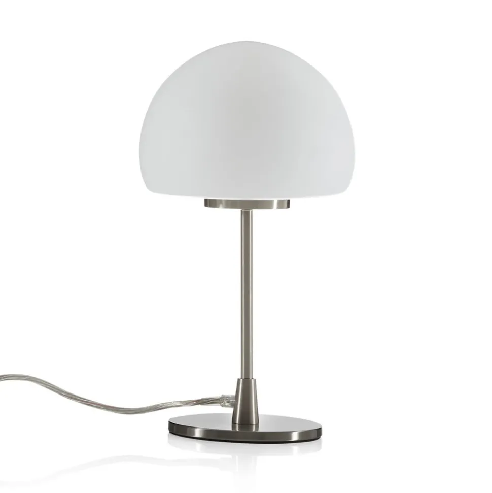 Gaia Big bordlampe med touchfunktion, hvid