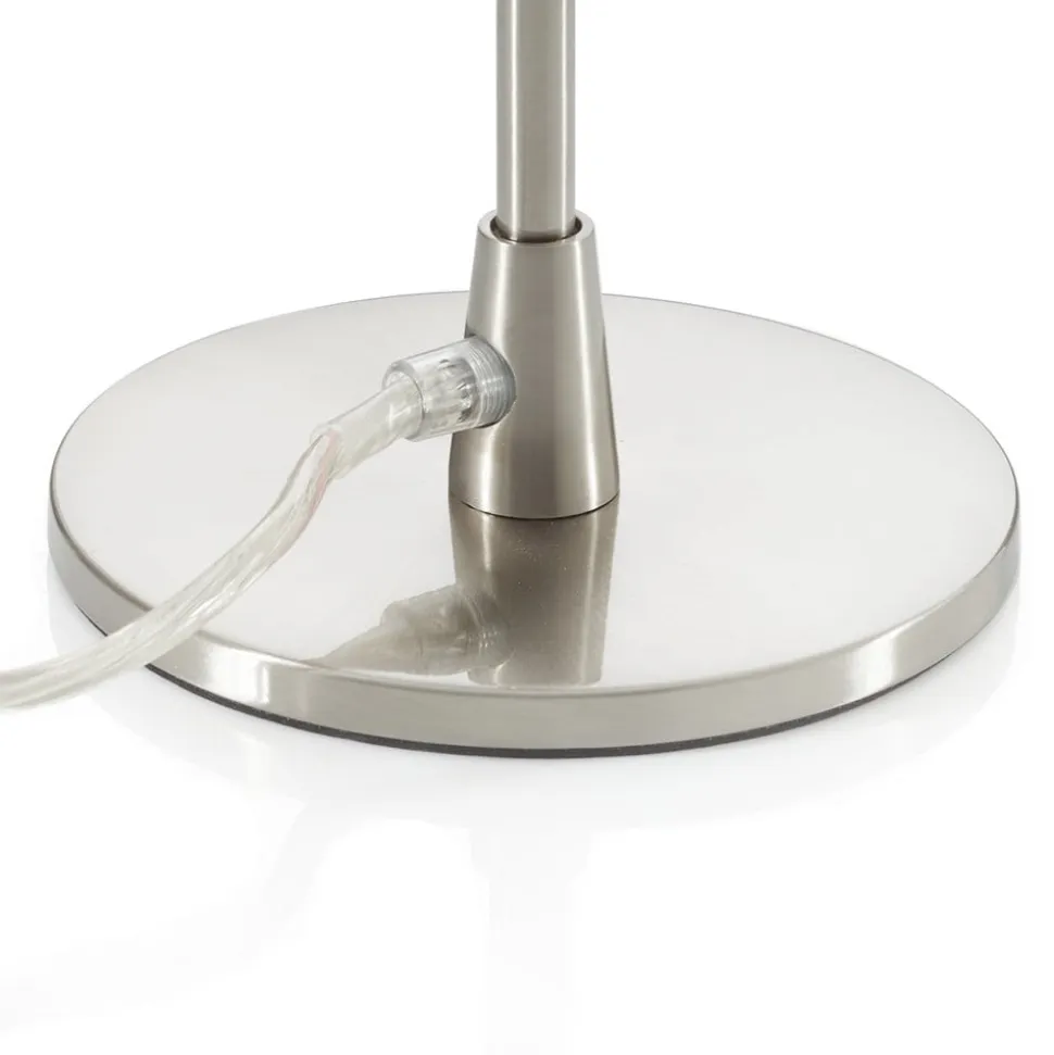 Gaia Big bordlampe med touchfunktion, hvid
