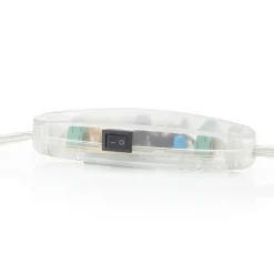 Gaia Big bordlampe med touchfunktion, hvid