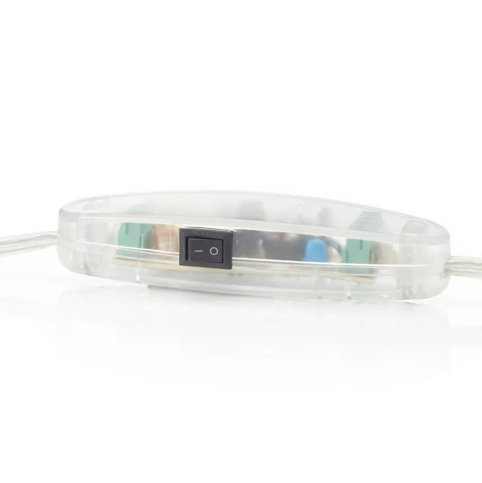 Gaia Big bordlampe med touchfunktion, hvid