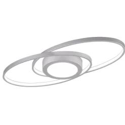 Galaxy LED-loftlampe, kan dæmpes, titaniumfarvet
