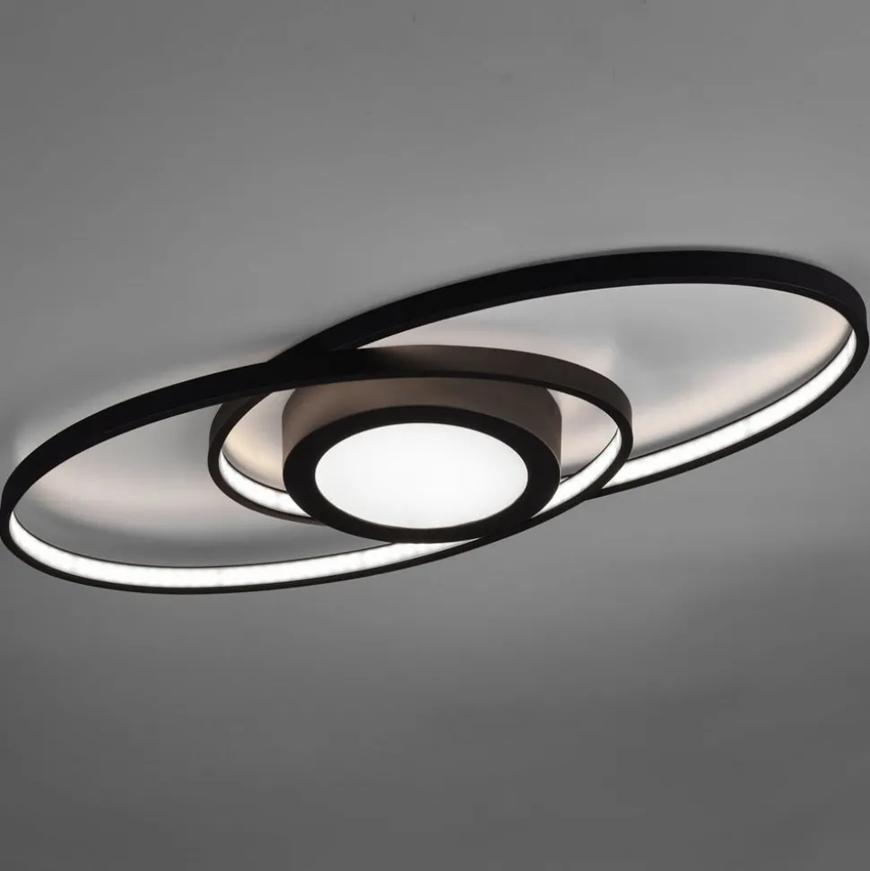 Galaxy LED-loftslampe, dæmpbar, antracit