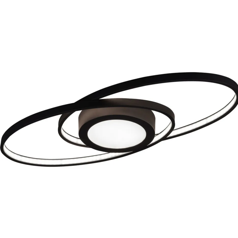 Galaxy LED-loftslampe, dæmpbar, antracit