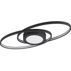 Galaxy LED-loftslampe, dæmpbar, antracit