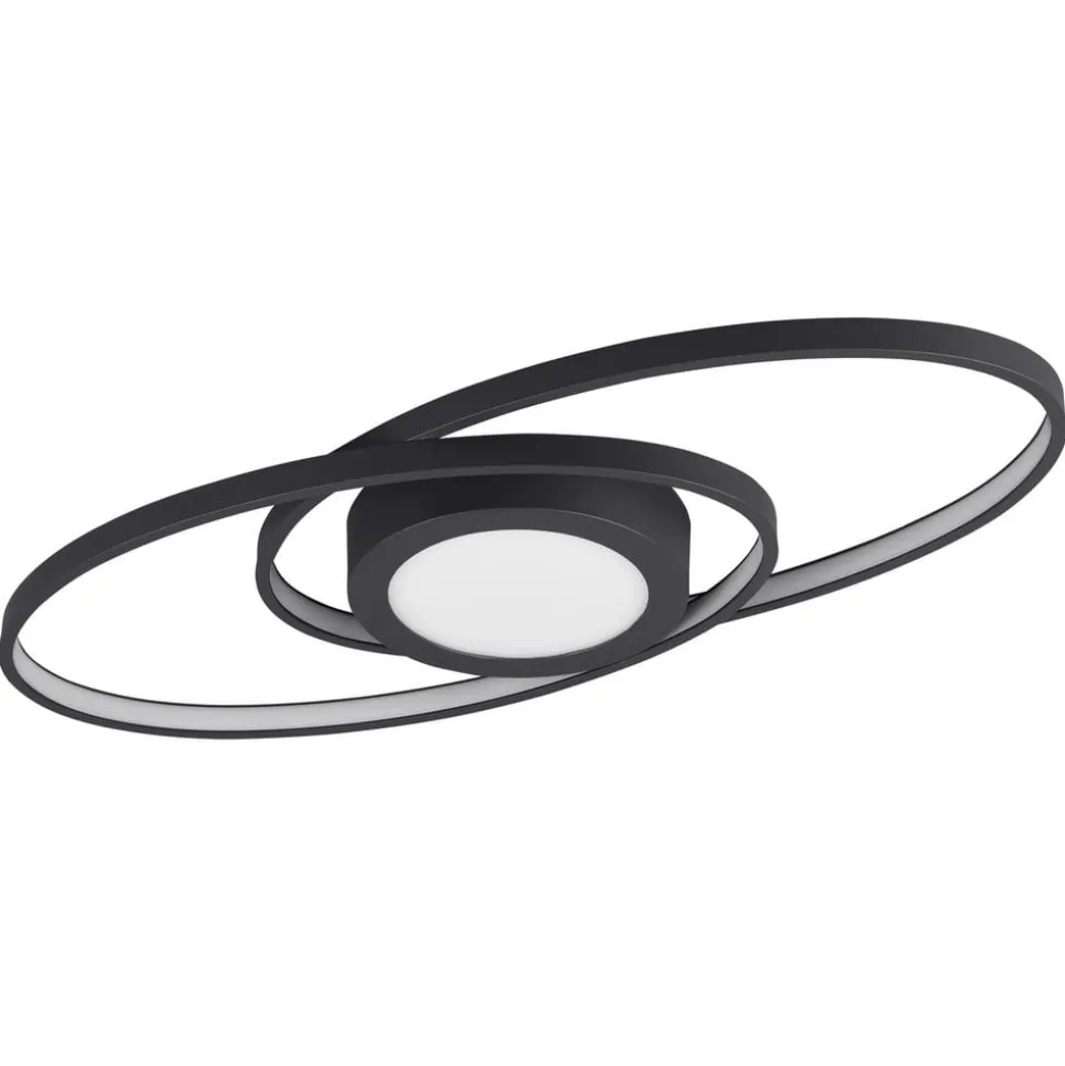 Galaxy LED-loftslampe, dæmpbar, antracit