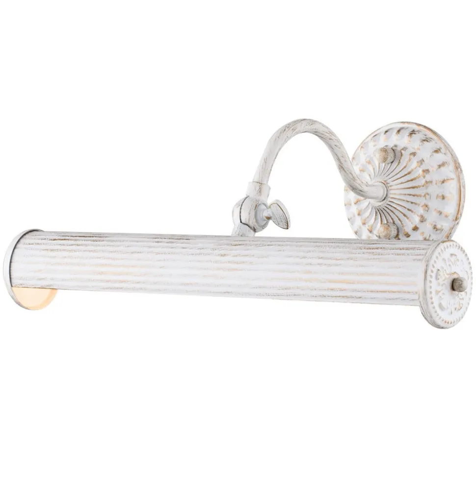 Gallerilampe Renoir i hvid, 2 x E14 25 W