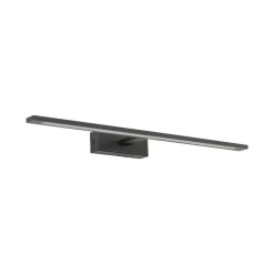Gallery LED-væglampe, sort, metal, bredde 62 cm, IP44