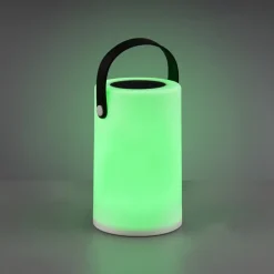 Garcia LED solcellebordlampe med RGBW-farveskift