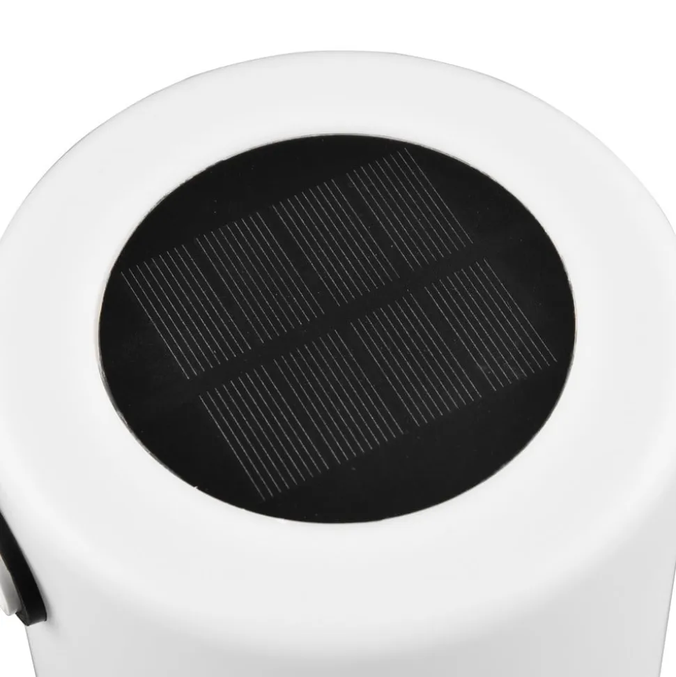 Garcia LED solcellebordlampe med RGBW-farveskift