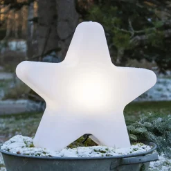 Gardenlight terrasselampe, stjerneformet