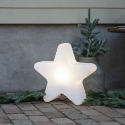 Gardenlight terrasselampe, stjerneformet