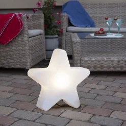 Gardenlight terrasselampe, stjerneformet
