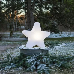 Gardenlight terrasselampe, stjerneformet