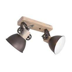 Gearwood loftspot, 2 lyskilder, antracit
