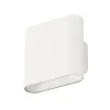 Genopladelig LED-væglampe Magnetics, hvid, op & ned, bredde 10 cm