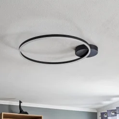 Giotto LED-loftlampe, 1 lyskilde, sort