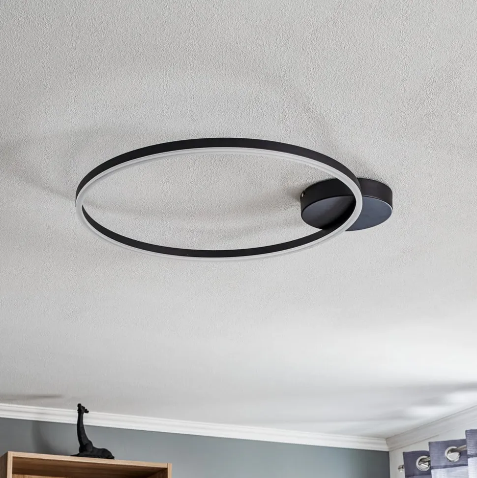 Giotto LED-loftlampe, 1 lyskilde, sort