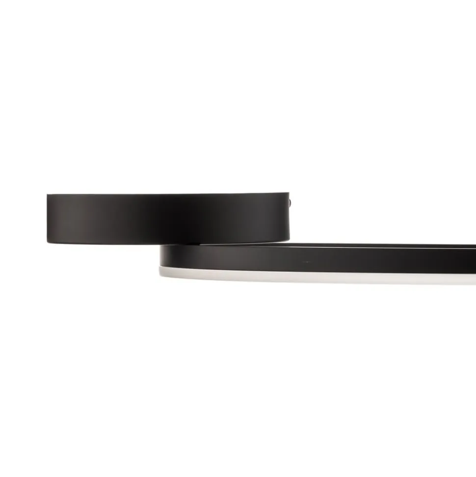 Giotto LED-loftlampe, 1 lyskilde, sort