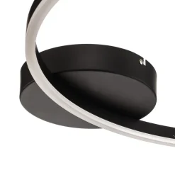 Giotto LED-loftlampe, 1 lyskilde, sort