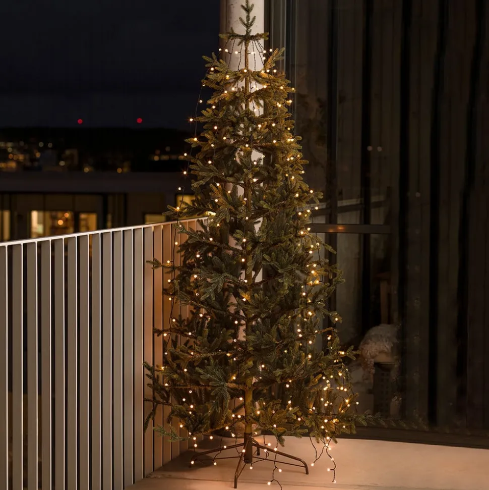 Globe LED-trækappe, formonteret, 240 fl
