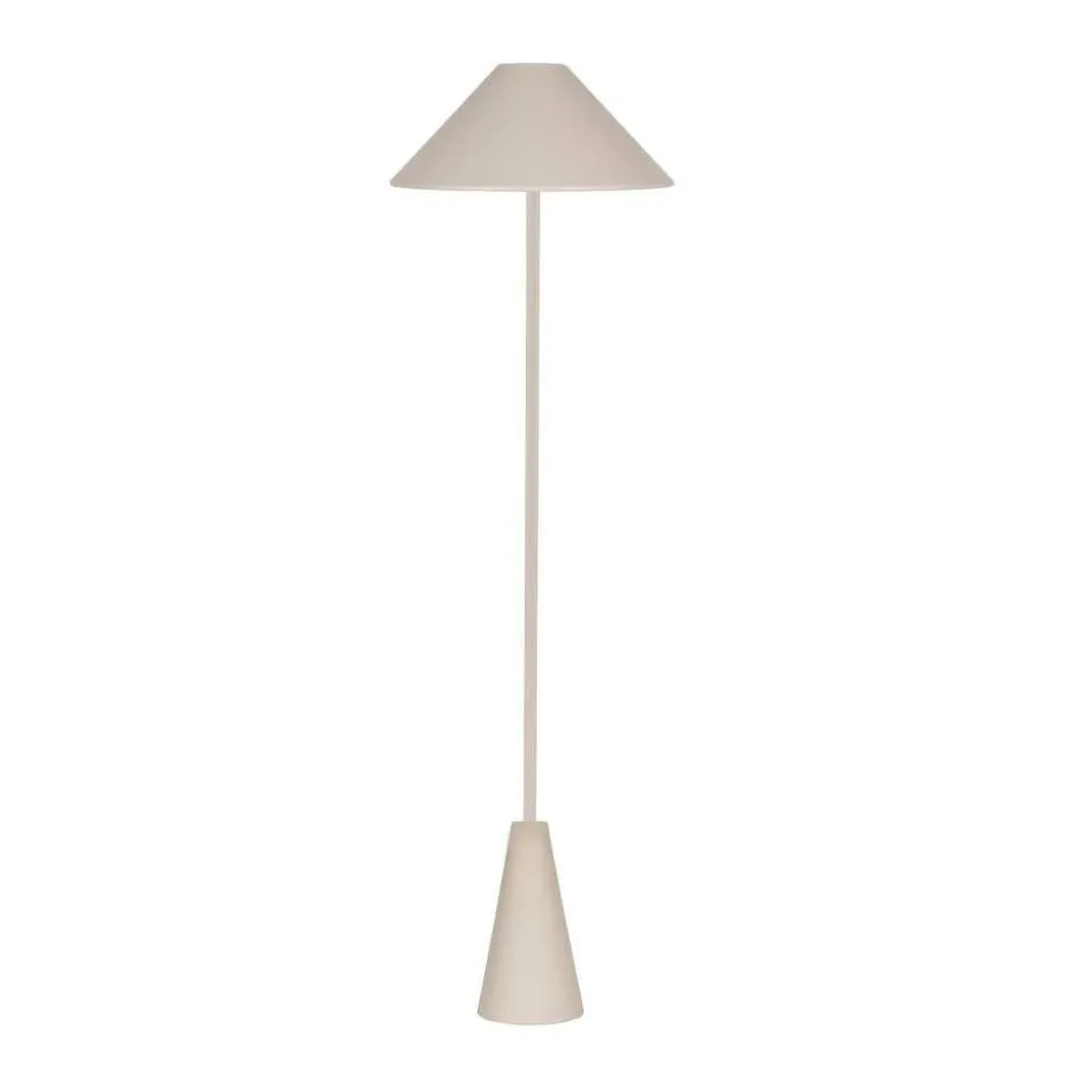 Globen Lighting Gulvlampe Cannes, beige, højde 140 cm
