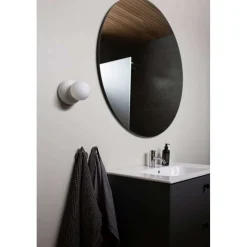 Globen Lighting væglampe Torrano, hvid Ø 13 cm IP44