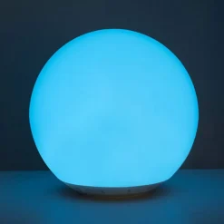 Globo LED-lyskugle, solceller, kan flyde